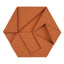 Cork Wall Design Organic Blocks - HEXAGON