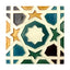 Handmade Hispano Arabic Relief Tiles SN34