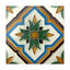 Handmade Hispano Arabic Relief Tiles SN17