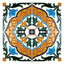 Handmade Hispano Arabic Relief Tiles SN41