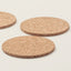 Natural Cork Coasters | Round