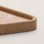 Natural Cork Tray | Rectangular