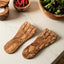 Olive Wood Salad Hand Servers