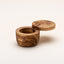 Olive Wood Salt Cellar With Magnetic Lid